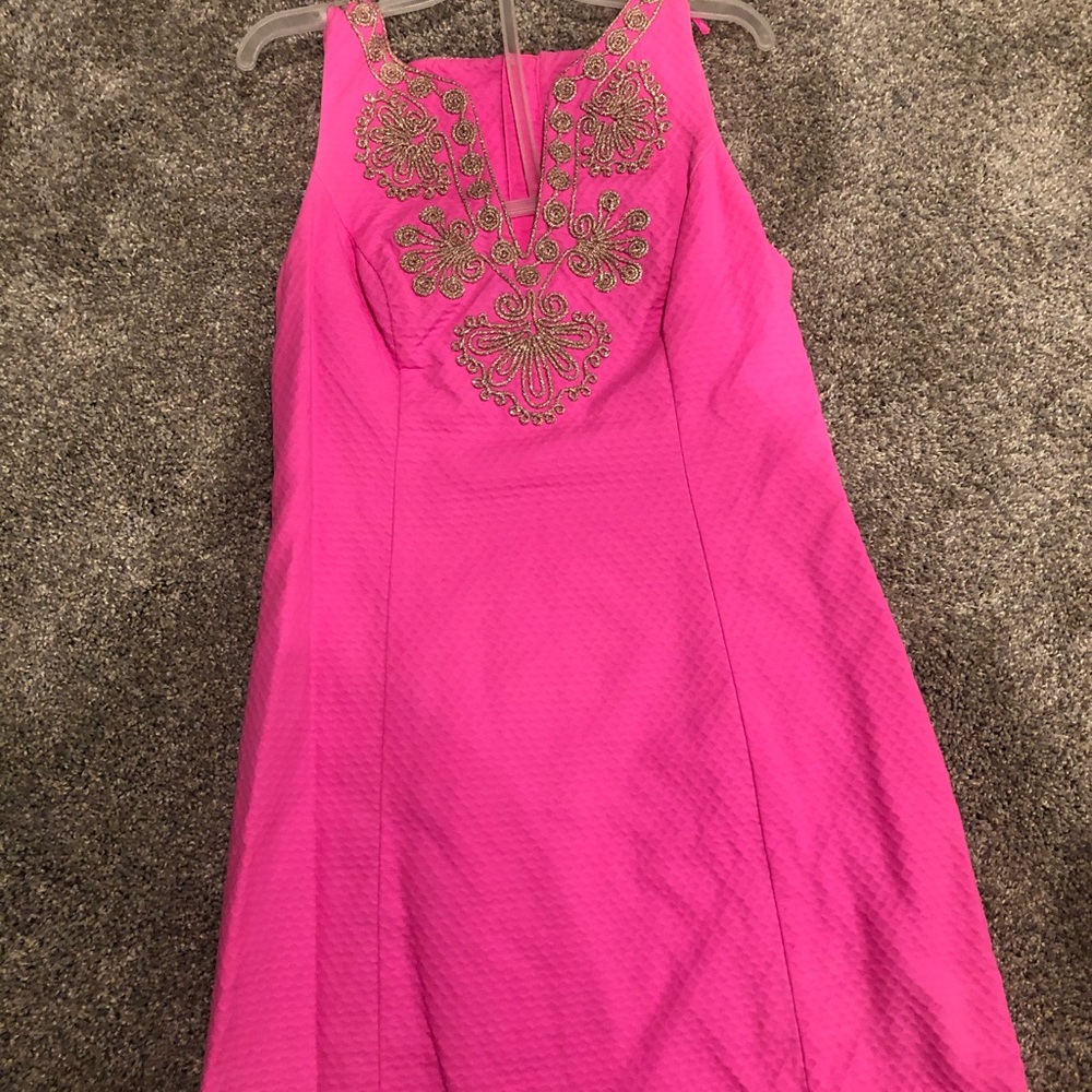 Lily Pulitzer dress.